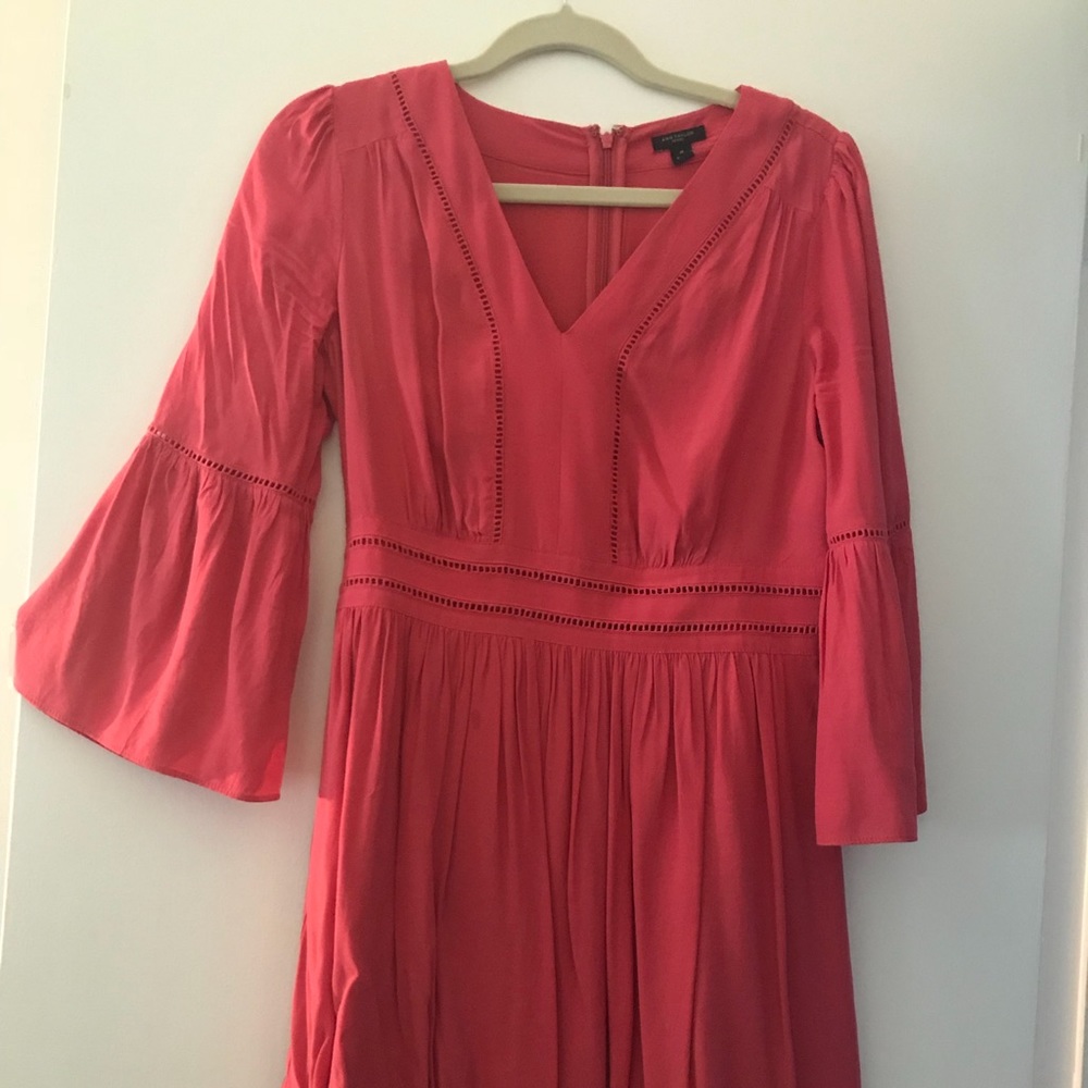 Beautiful colored dress!